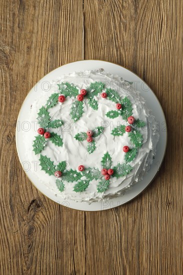 English Christmas cake