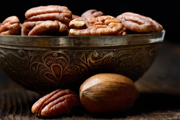 Pecan nuts in shell