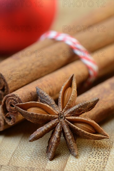 Cinnamonsticks and star