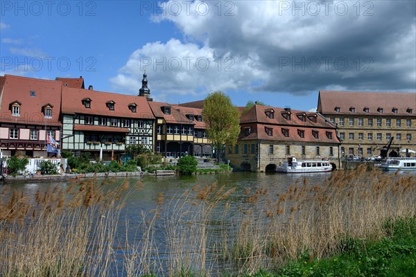 Old Town Quarter Little Venice on the banks of the Regnitz