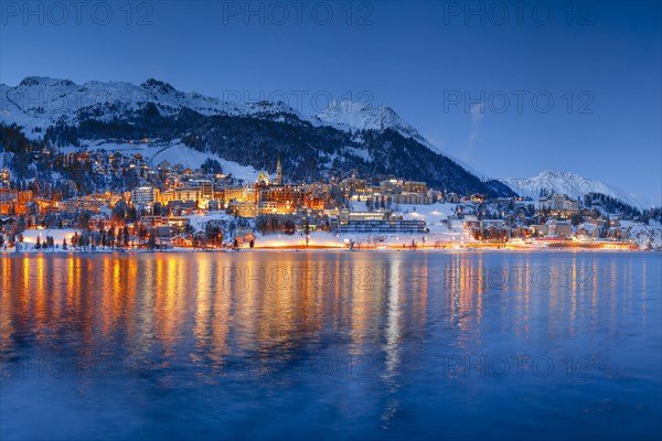 St. Moritz and Lake St. Moritz