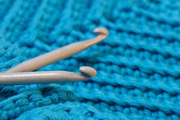 Crochet hooks with potholders