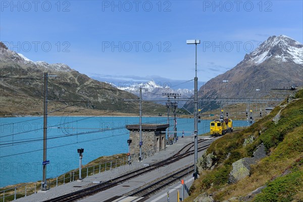 Railway station Ospizio Bernina