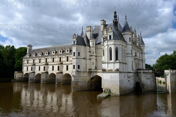 Castle Chenonceau on the Cher