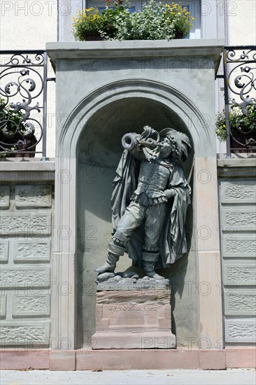 Figure Trumpeter von Saeckingen