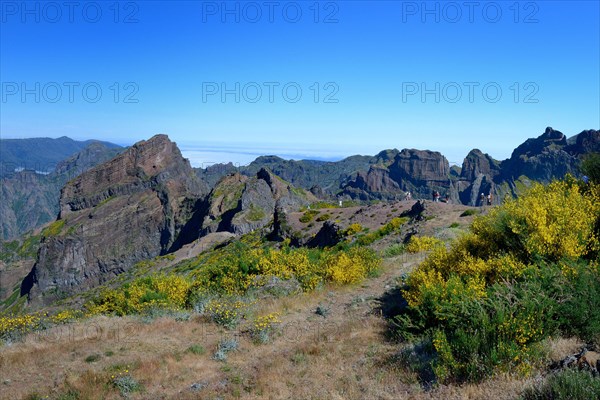 Mountain landscape at Pico de Arieiro