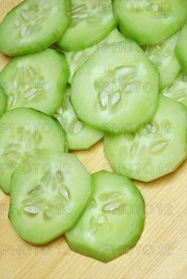 Cucumber slices