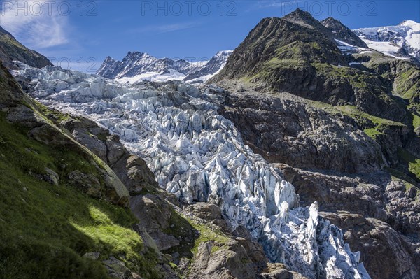 High alpine mountain landscape