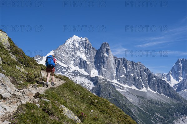 Hiker on foot