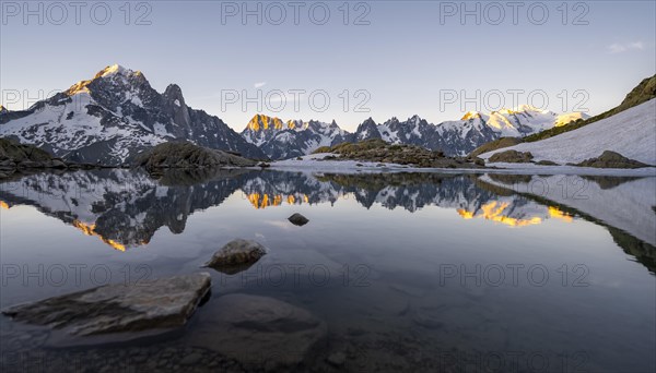 Morning atmosphere at sunrise