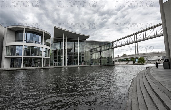 Paul-Loebe-Haus and Marie-Elisabeth-Lueders-Haus near Wolkenhimmel