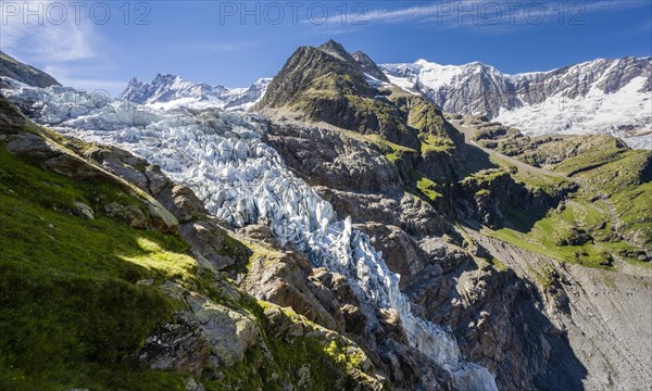 High alpine mountain landscape