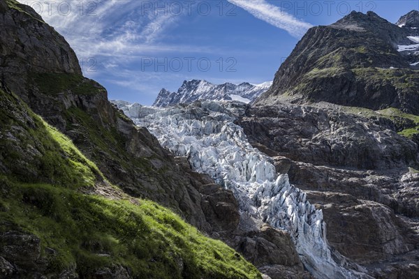 High alpine mountain landscape