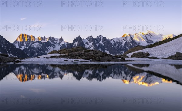 Morning atmosphere at sunrise