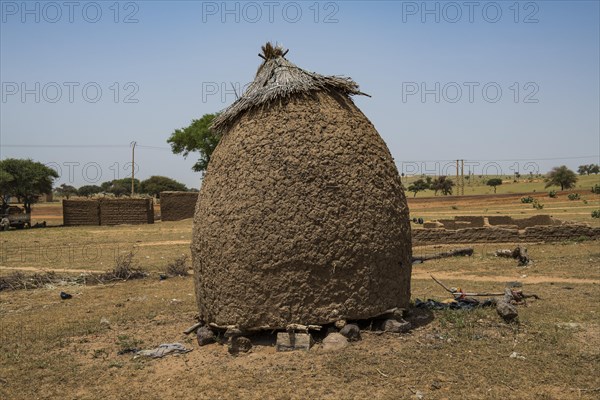 Traditional mud hut