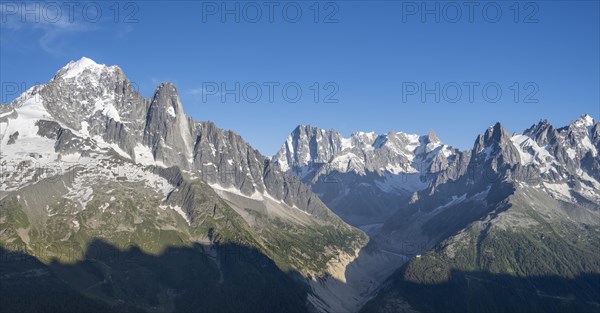 View of glacier tongue