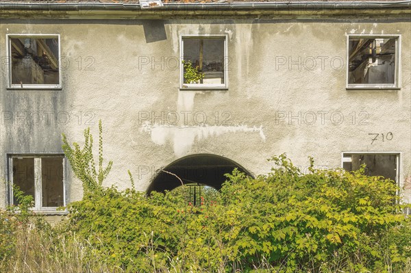 Abandoned house in a miners' settlement