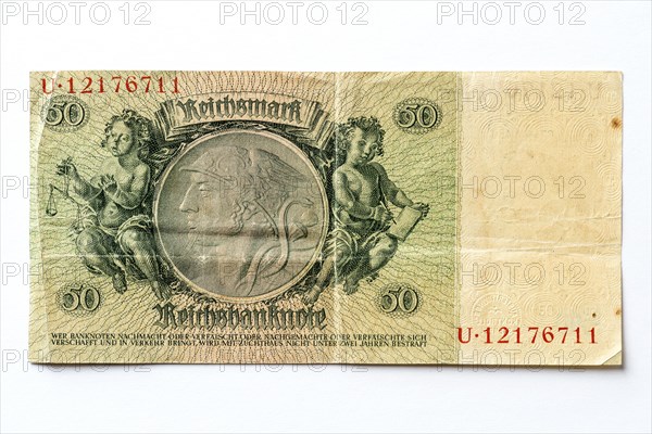 Banknote over Fifty Marks