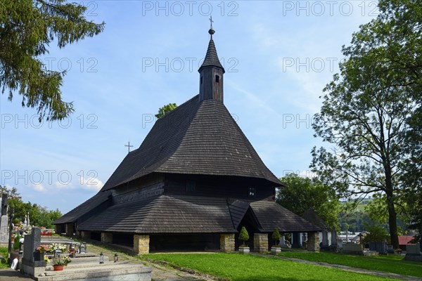 Roman Catholic Gothic wooden church of All Saints