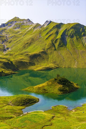 Schrecksee and Allgaeu Alps