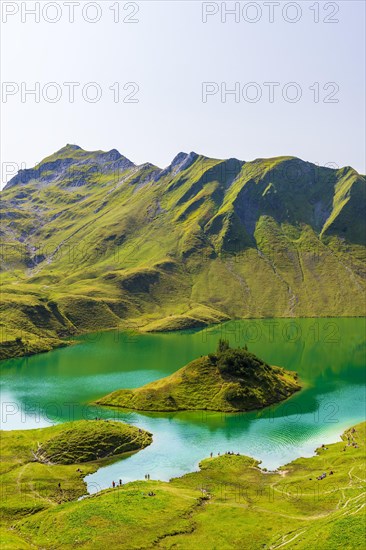 Schrecksee and Allgaeu Alps