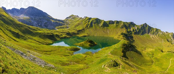 Schrecksee and Allgaeu Alps