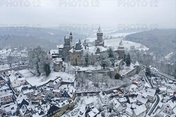 Braunfels Castle in winter