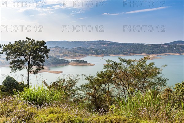 Overlook over Umiam lake