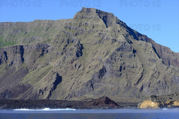 Cliff near Ecuador Volcano