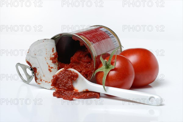 Tinned tomato paste