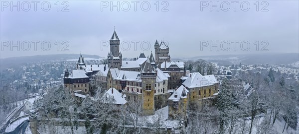 Braunfels Castle in winter