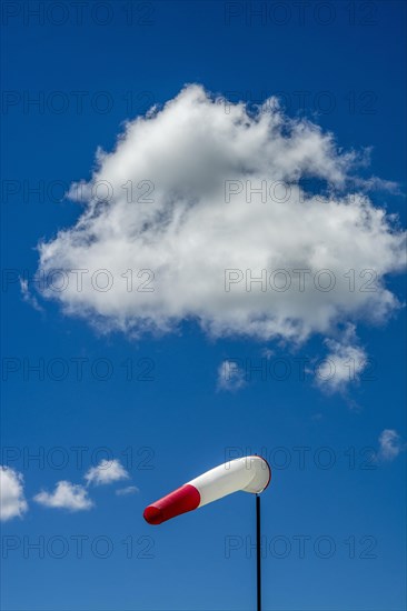 Windsock on a pole