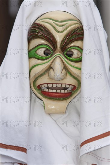 Portrait mask of Swabian-Alemannic carnival