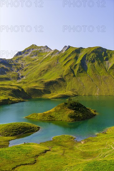 Schrecksee and Allgaeu Alps