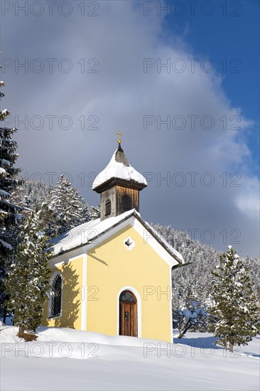 Chapel Maria Schnee in winter