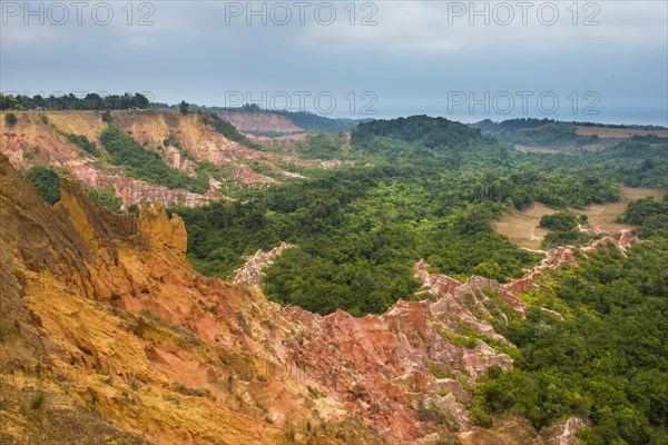 Erosion created the 'Grand canyon of the Congo'