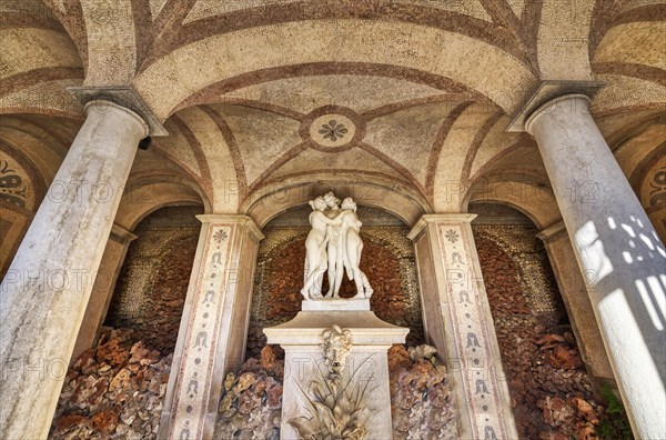 Statues in Estoi Palace garden