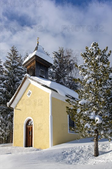 Chapel Maria Schnee in winter