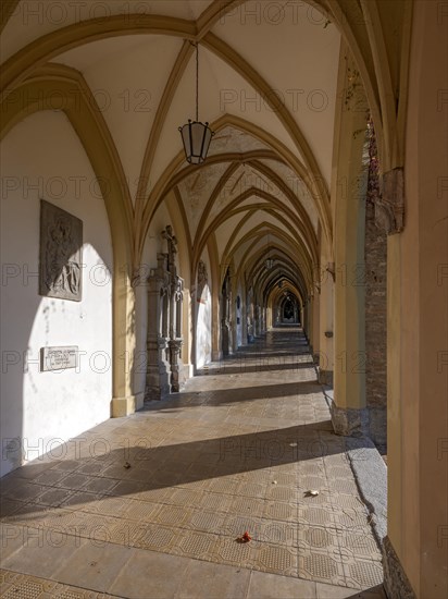 Cloister of the parish church Maria Himmelfahrt