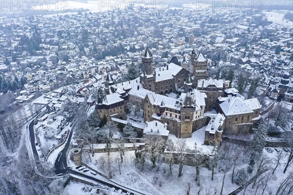 Braunfels Castle in winter