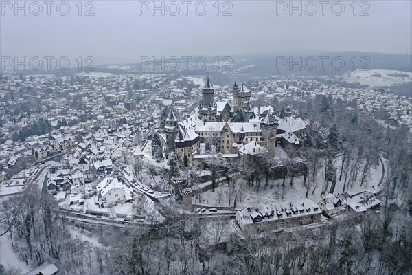 Braunfels Castle in winter