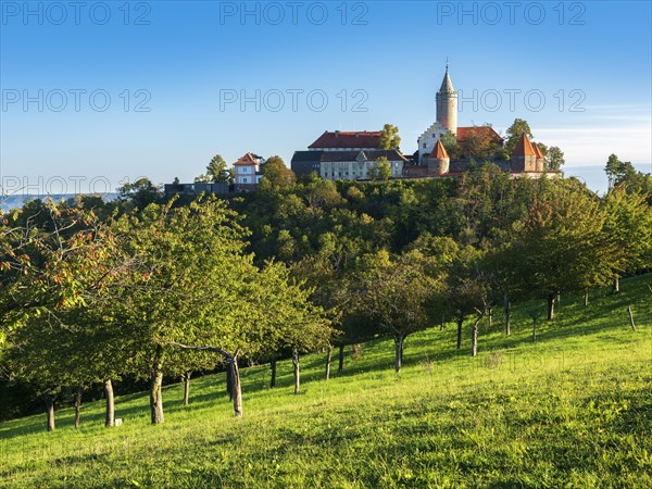 The Leuchtenburg in Seitenroda near Kahla