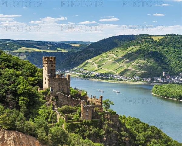 Sooneck Castle on the Rhine