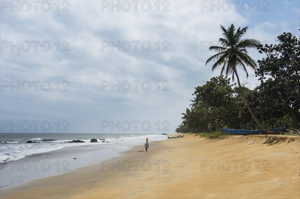 Beautiful beach in Kribi