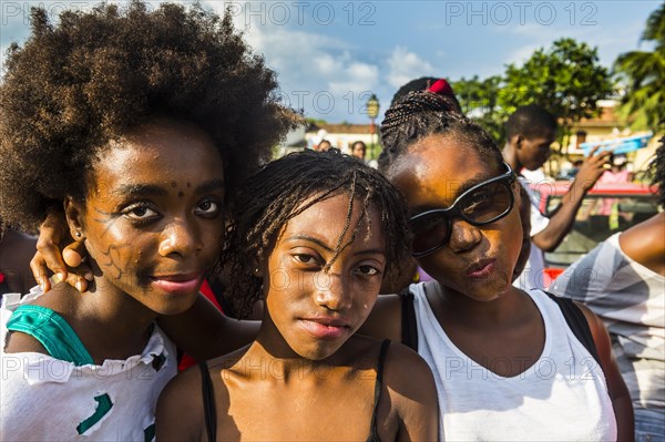 Carneval in the town of Sao Tome