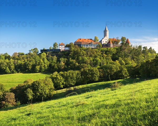 The Leuchtenburg in Seitenroda near Kahla