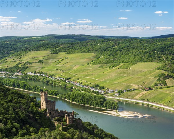 Sooneck Castle on the Rhine
