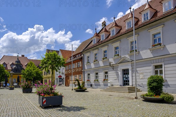 Town hall at the town square