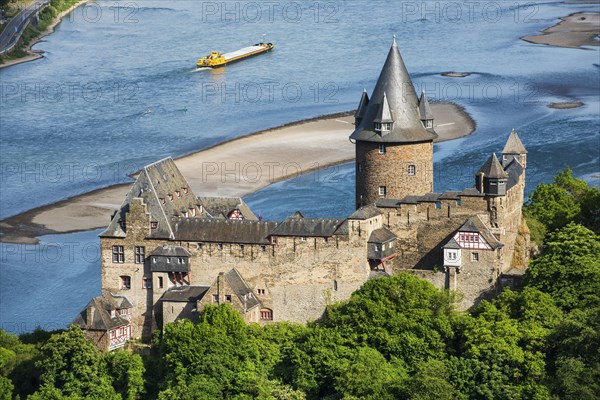 Stahleck Castle above the Rhine