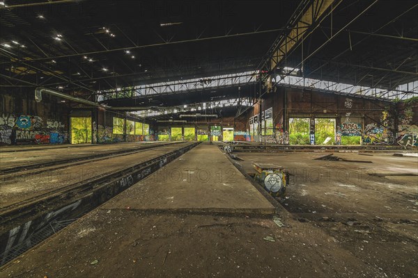 Railway depot